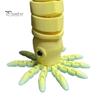 Образовательная игрушка-кальмар, 3D-печатная шарнирная игрушка, фигурка с подвижными суставами, фигурка имитирующая морское животное, антистресс для украшения рабочего стола, декоративная