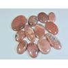 22-30 мм Натуральный Родохрозит Овальный Кабошон Свободный Драгоценный Камень Лот 12 шт 280 Карат. C-215