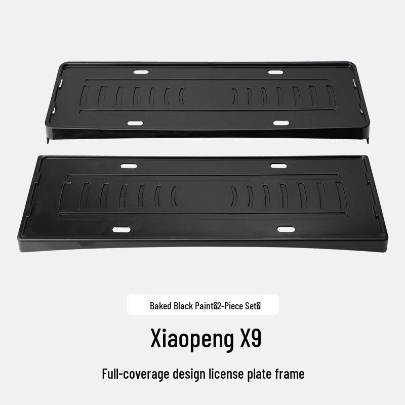 Рамка и держатель номерного знака для электромобиля Xiaopeng X9 (новая энергия)