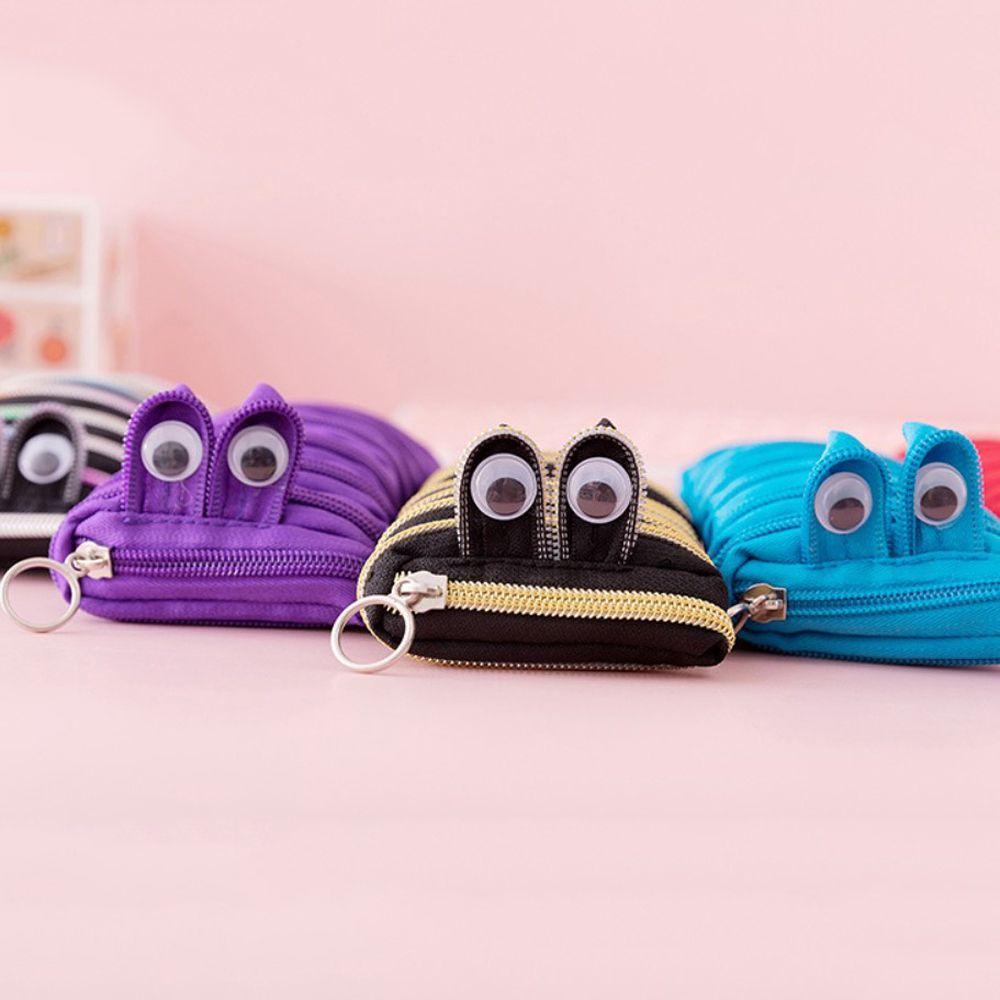 Funny Cartoon Large Capacity Kids Gift Pouches Zipper Pencil Case Storage Bag Pen Bags Pencilcases