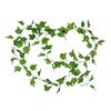 Набор из 90 шт. Декорация из зеленой лианы для подвешивания в помещении и на балконе