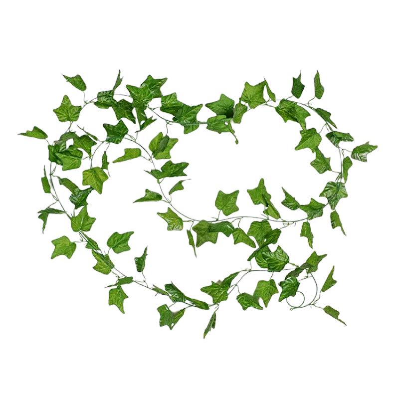 Набор из 90 шт. Декорация из зеленой лианы для подвешивания в помещении и на балконе