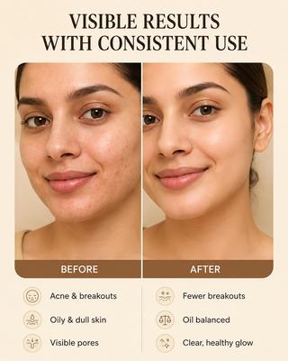 Очищающее средство для лица FOYU Skincare "CLEAR IT" против акне, с 2% салициловой кислоты и ниацинамидом, Удаляет прыщи и воспаления, Без парабенов и сульфатов,