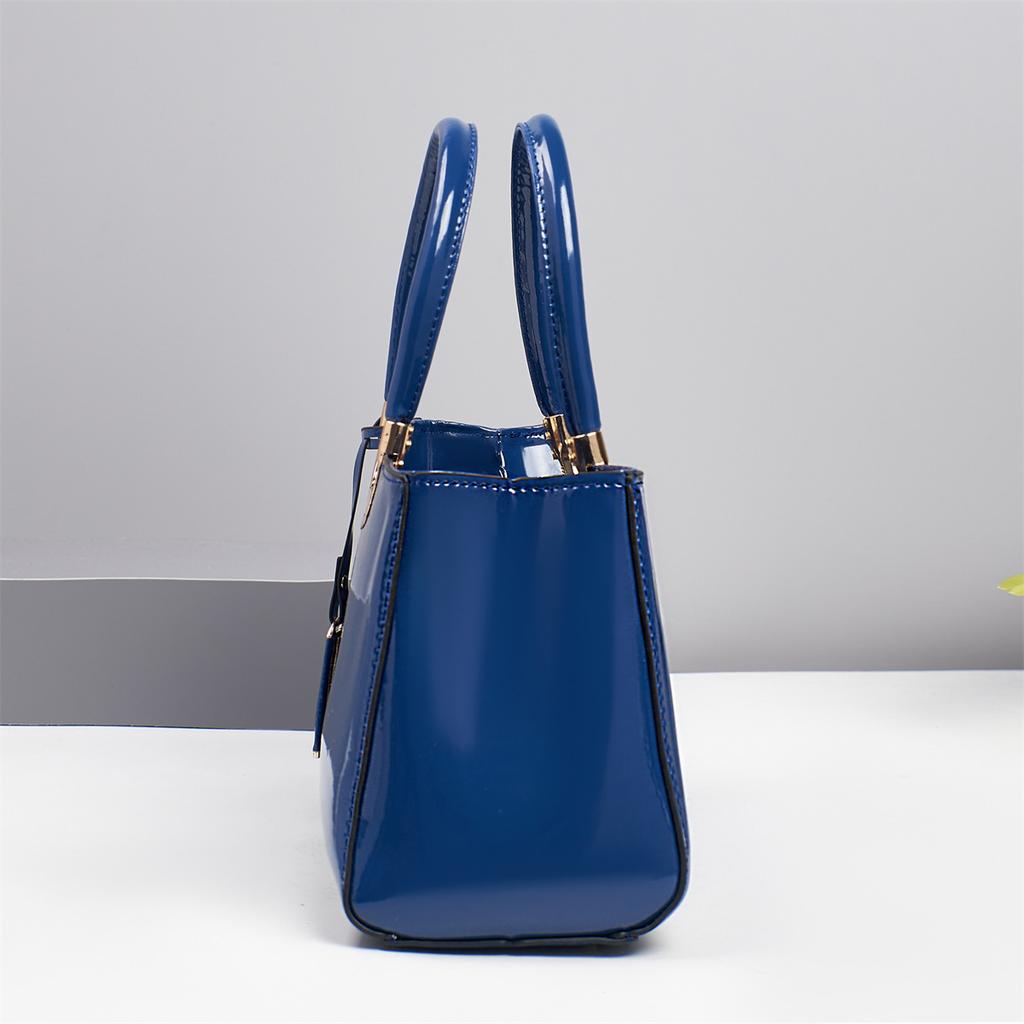 Модная лакированная блестящая красная женская сумка 2025 для женщин