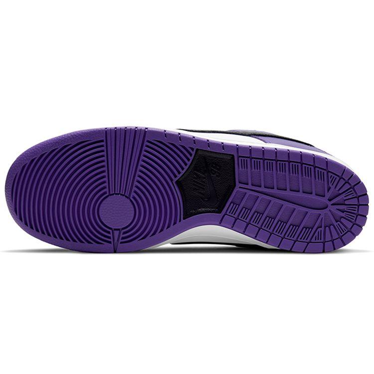 Nike Кроссовки унисекс Dunk Low SB Court фиолетовые белые черные BQ6817-500