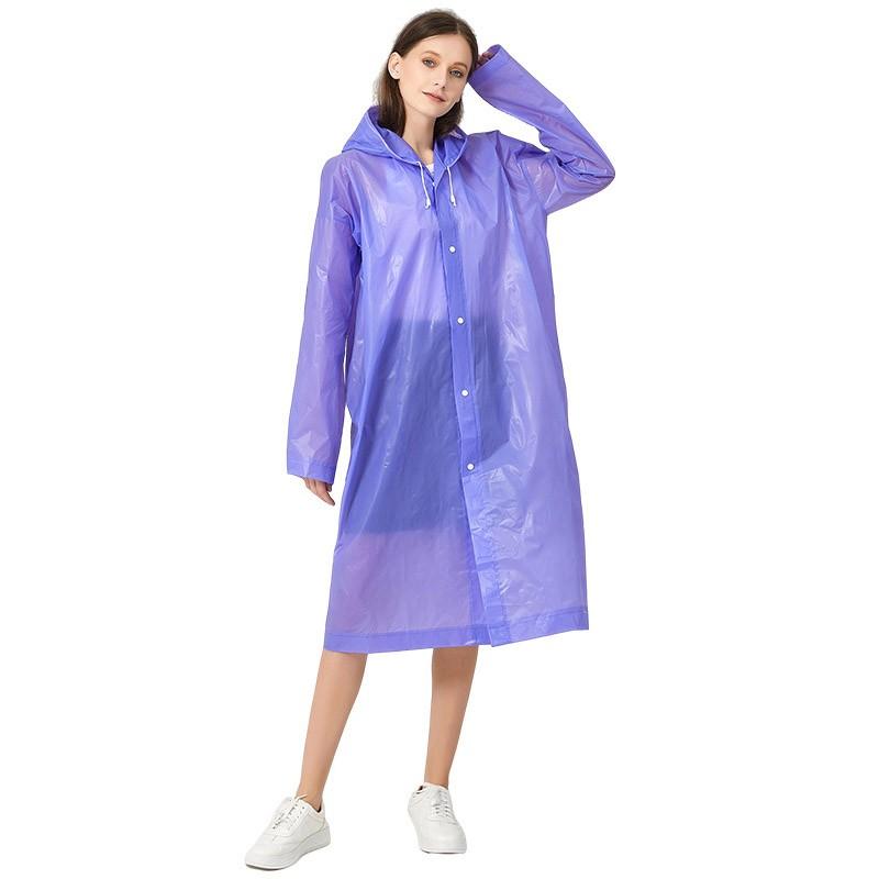 Плащ для взрослых ветрозащитный и водонепроницаемый утолщенный цельный плащ из ЭВА всего тела