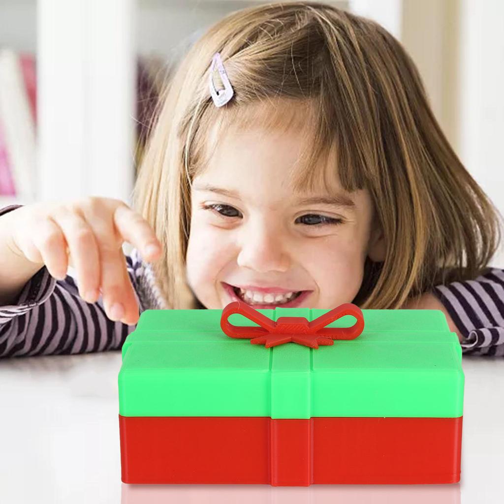 Рождественская подарочная коробка, рождественская подарочная коробка, напечатанная на 3D-принтере, декоративные украшения, рождественская подарочная коробка, дарение подарков