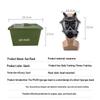 Jiuyu FMJ05 Full Face Filter Gas Mask