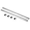 2pcs SBR12?800mm 12MM Linear Bearing Rail Slide Guide Shaft 4pcs SBR12UU Blocks