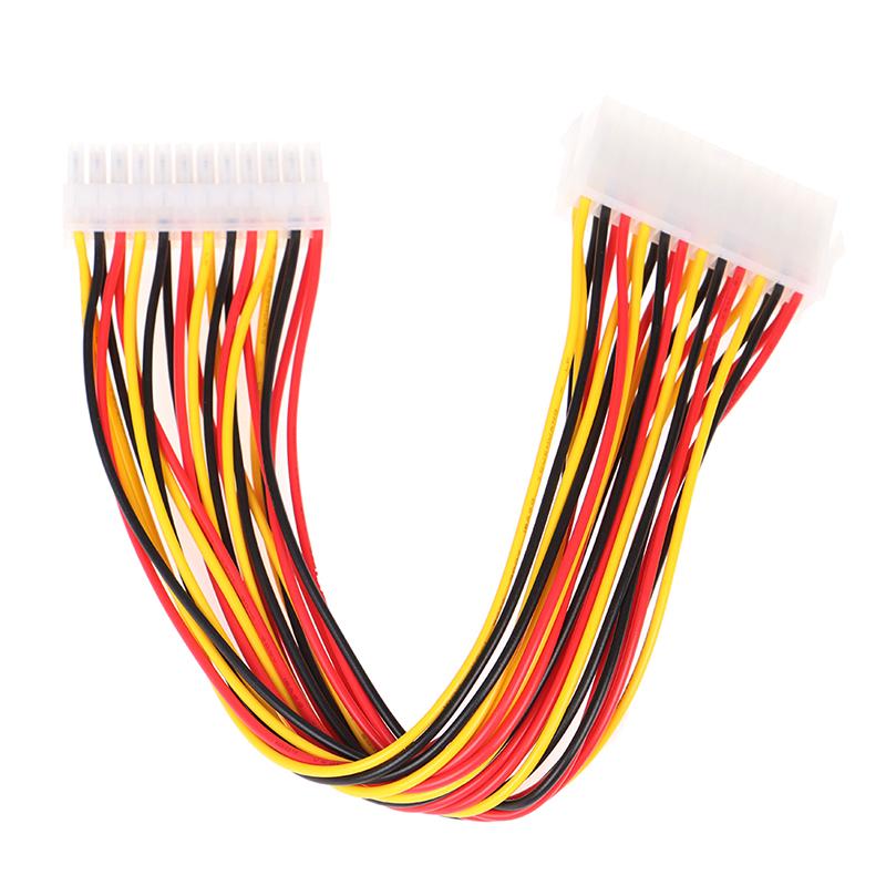 30 см Atx 24-контактный разъем типа «папа» на 24-контактный разъем типа «мама» удлинительный кабель питания