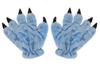 AfinderJP Halloween Gloves, Dinosaur Hand Gloves with Paws and Claws, Cute Fluffy Costume, One Size Fits All, Perfect for Events, Parties, Christmas,