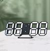3D светодиодные цифровые часы, светящиеся модные настенные часы, многофункциональные креативные электронные часы с USB-разъемом, украшение для дома