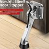 Kick Down Door Stopper Anti Collision Easy Pedal Floor Holder Self Adhesive Hardware Wall Protectors Doorsto