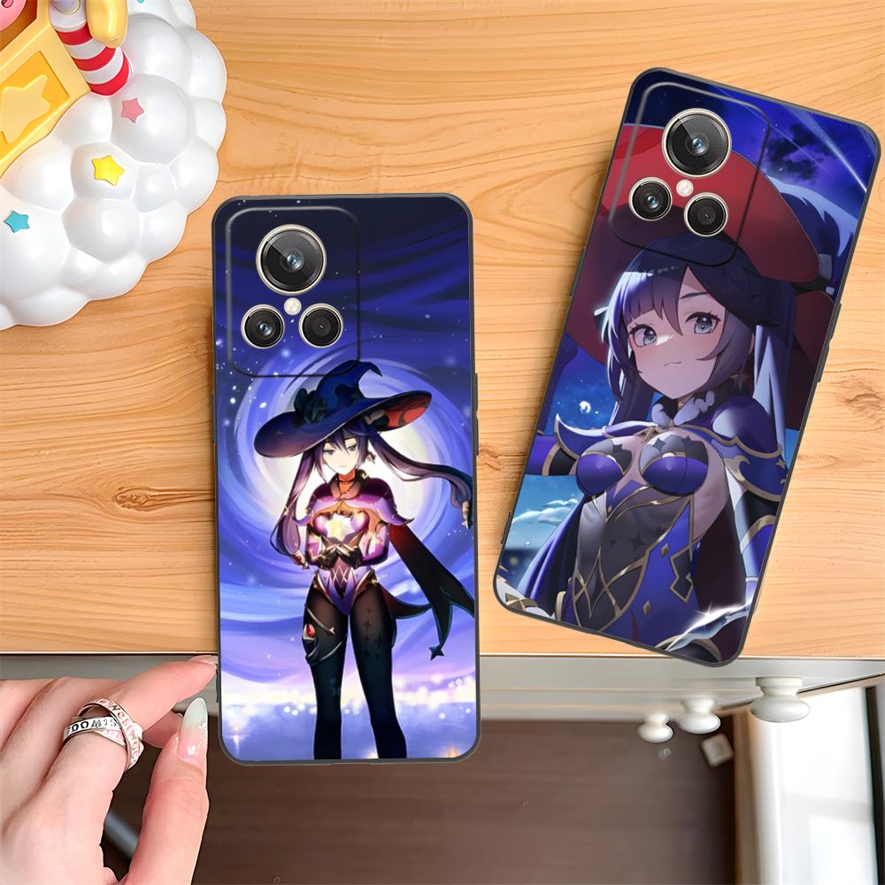 Игровой чехол GI Mona Матовый ТПУ для мобильного телефона Realme 15 14 13 12 11 10 9 Pro Plus T i Lite 5G Цветная печать