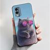 Casing For Nokia X30 5G Anti-scratch Bumper Soft Shell For Nokia XR21 Beautiful Brightly Colored Sunflower Pattern Black Case