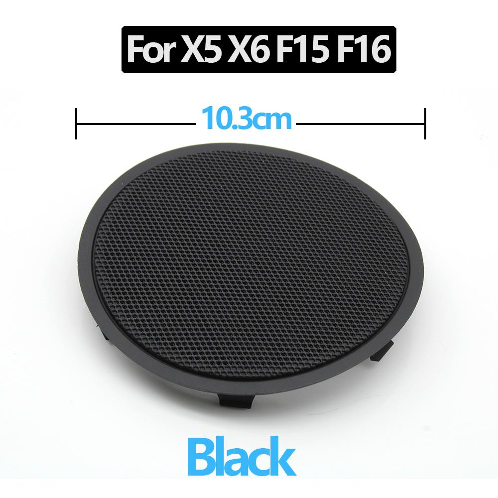 LHD RHD Car Interior Front Rear Door Upgraded Horn Loudspeaker Grill Sound Audio Cover For BMW X5 X6 F15 F16