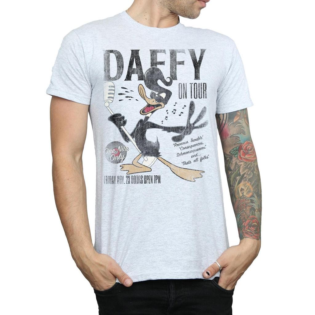 Looney Tunes Мужская футболка Concert Daffy Duck