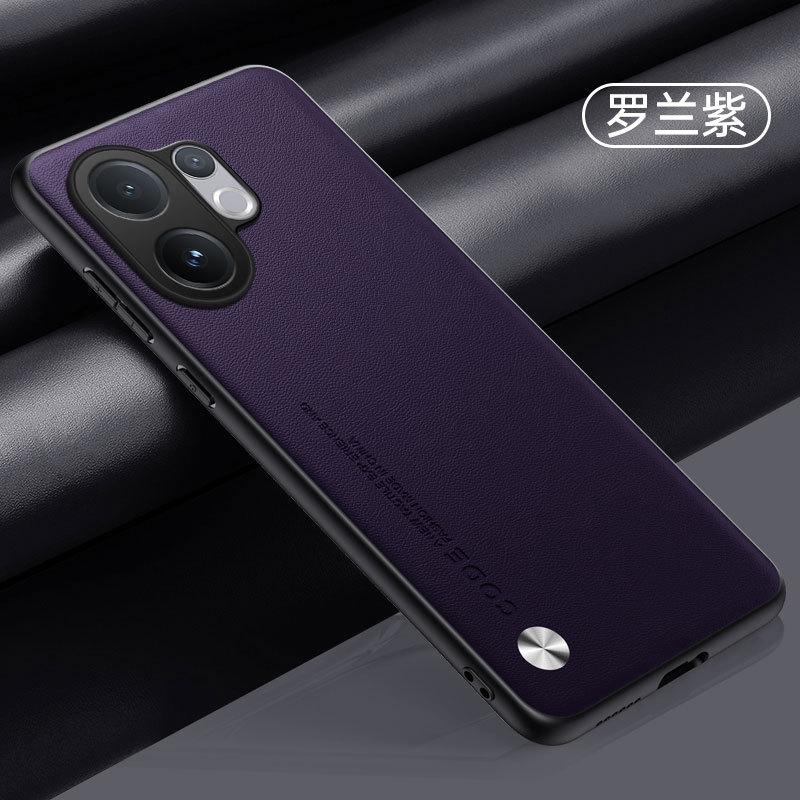 Подходит для чехла мобильного телефона VIVO S30Pro mini S20 простой кожаный V30 матовый V50 противоударный V40 защитный чехол