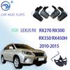 Автомобильные брызговики для LEXUS RX RX270 RX300 RX350 RX450H 2010-2015 Брызговики Аксессуары для брызговиков