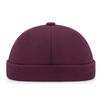 Landlord Hat No Brim Solid Color Hip Hop Hat Lightweight Breathable Soft