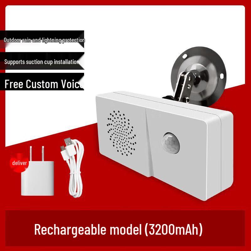 Солнечный инфракрасный датчик движения с голосовым оповещением