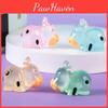 Adorable Luminous Mini Cow Figurine For Garden And Desktop Decoration Resin