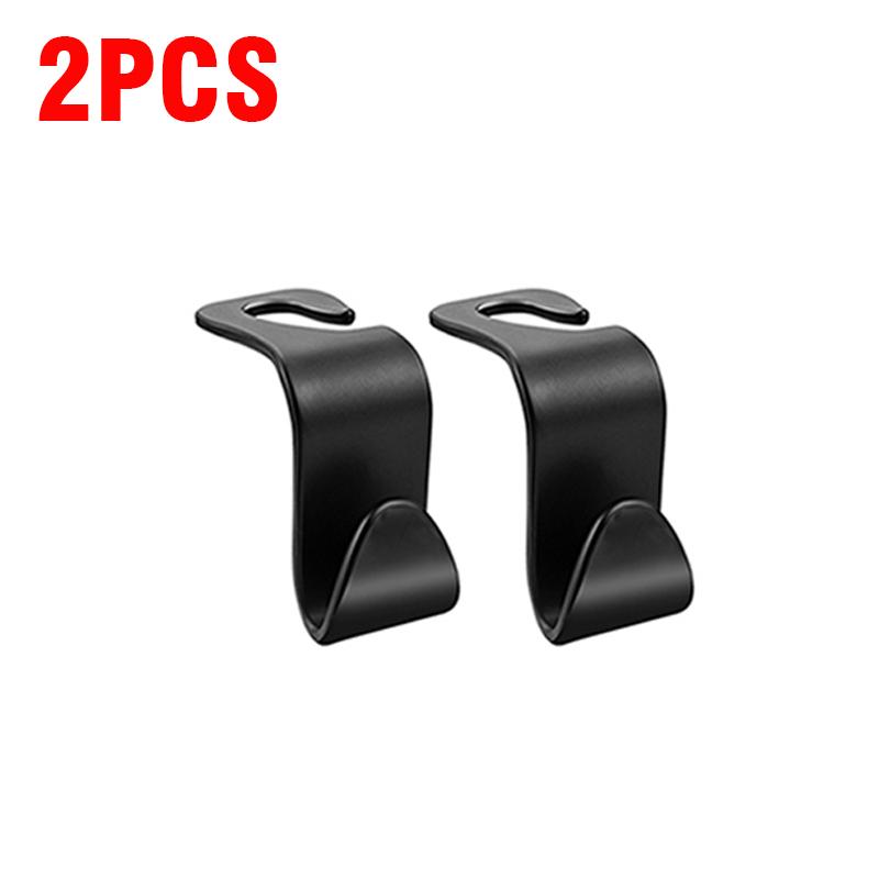Carbon Fibre Hook Universal Car Seat Headrest Hooks Storage Hanger  Car Back Seat Organizer Holder Auto Interior Accessorie