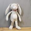 Stollen Classic Linen Toy Rabbit Attachment Doll Organic Newborn Baby Birth Gift (35cm), Korean Baby Products