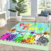Numberblocks Area Rug Suitable for Kitchen Living Rooms Study room Bedrooms Anti-slip Rug Office home decor Perfect Gift for Women/Men