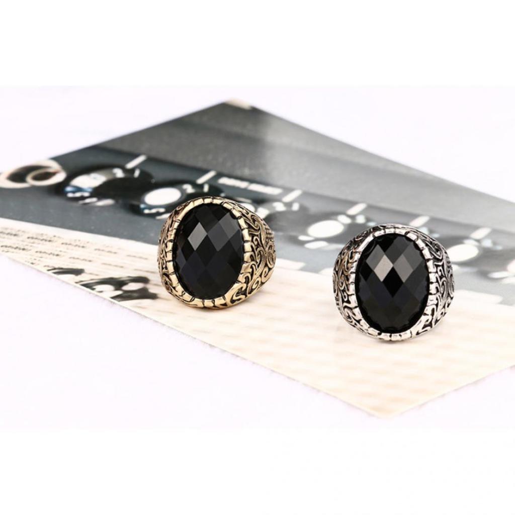 Модное мужское тотемное резное овальное кольцо на палец из сплава, вечерние клубные украшения, подарок на день рождения