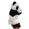 Panda Hand Puppet Plush Toy Super Soft Movable Arm Role Playing Pretend Play Cute Storytelling Prop Fuzzy Kids Animal Hand Puppet Doll Children Gifts