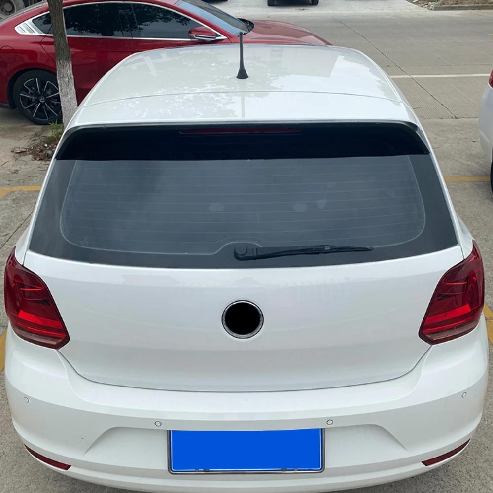 2011 по 2018 год для VW Volkswagen POLO MK5 6C 6R GTI задний спойлер багажник крыло губа из высококачественного АБС-пластика глянцевый черный карбон