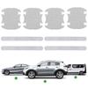 8pcs Car Handle Anti-scratch Sticker Car Door Bowl Protection Sticker Car Door Rhinestone Decorative Decal Auto Accessories