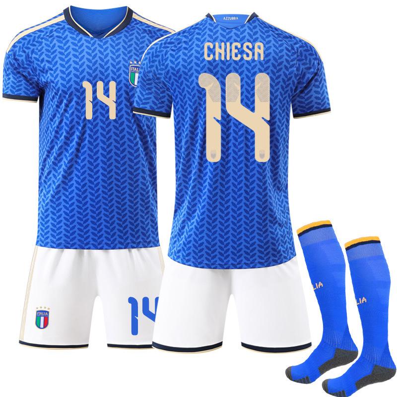 - Новый набор спортивной одежды для футбола Ronaldo 1 Messi, футболка Haaland Mbappe