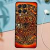 Mayan Calendar Wood Pattern For Samsung Galaxy M53 M33 M11 M21 M31 M12 M13 M14 M15 M35 M34 M54 M32 M52 M06 M16 M55 Case