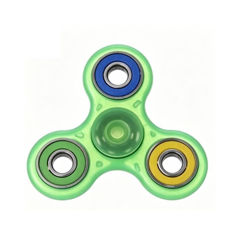Plastic Spinner Toy With Nightlight Design For Hand Eye Coordination And Relaxation