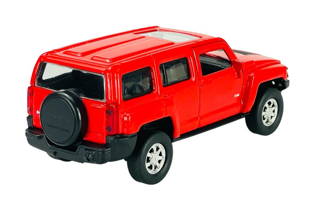 WELLY HUMMER H3 RED 1:34 43629