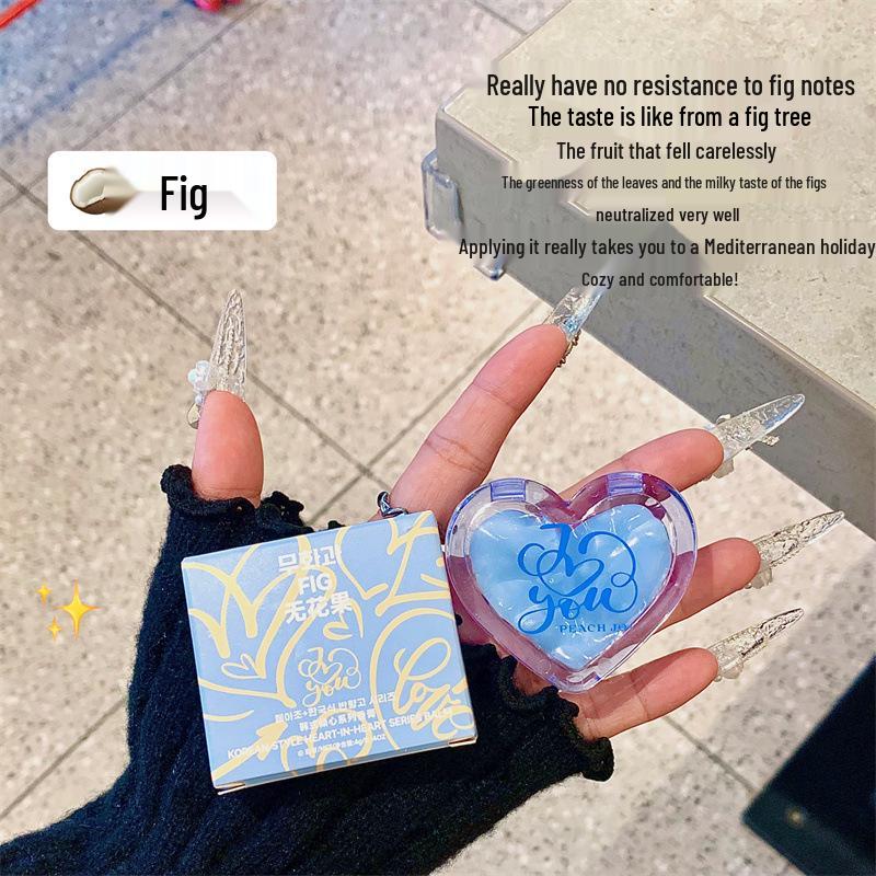 Твердый парфюмерный бальзам PEACH JO+: Стойкий Легкий Аромат Крем для Тела для Девочек и Студенток.