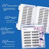 DIY Пучки Ресниц Без Клея Накладные Ресницы Натуральные Ресницы Манга Ресницы Мягкие Накладные Ресницы Ежедневный Макияж