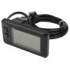 Electric Bike LCD Display Meter ABS 36V 48V Universal Control Panel for 22.2mm Handlebar