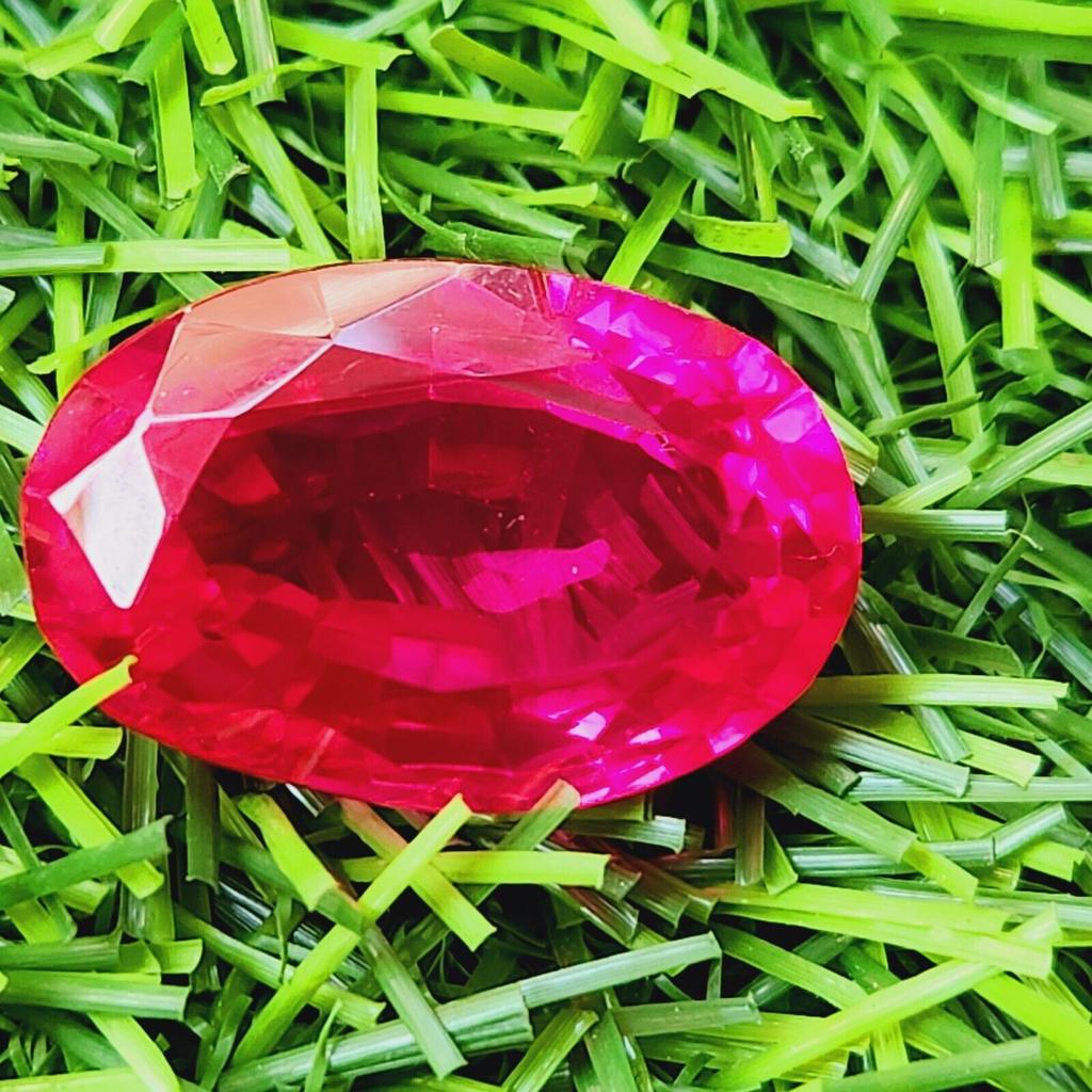 50.00 Ct Natural Mozambique Pink Sapphire Oval Cut Certified Loose Gemstone