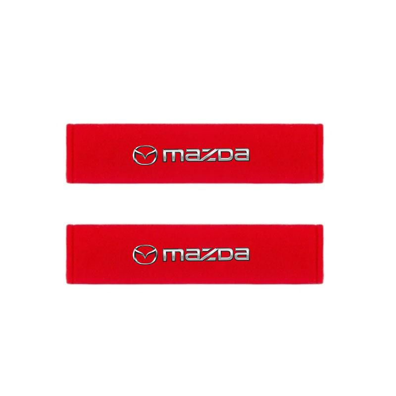 Car Seat Belt Protect Cover Shoulder Pad Seat Headrest Neck Pillow for Mazda 2 3 5 6 8 CX5 CX-5 CX-7 CX-9 MX-5 ATENZA Axela QU1