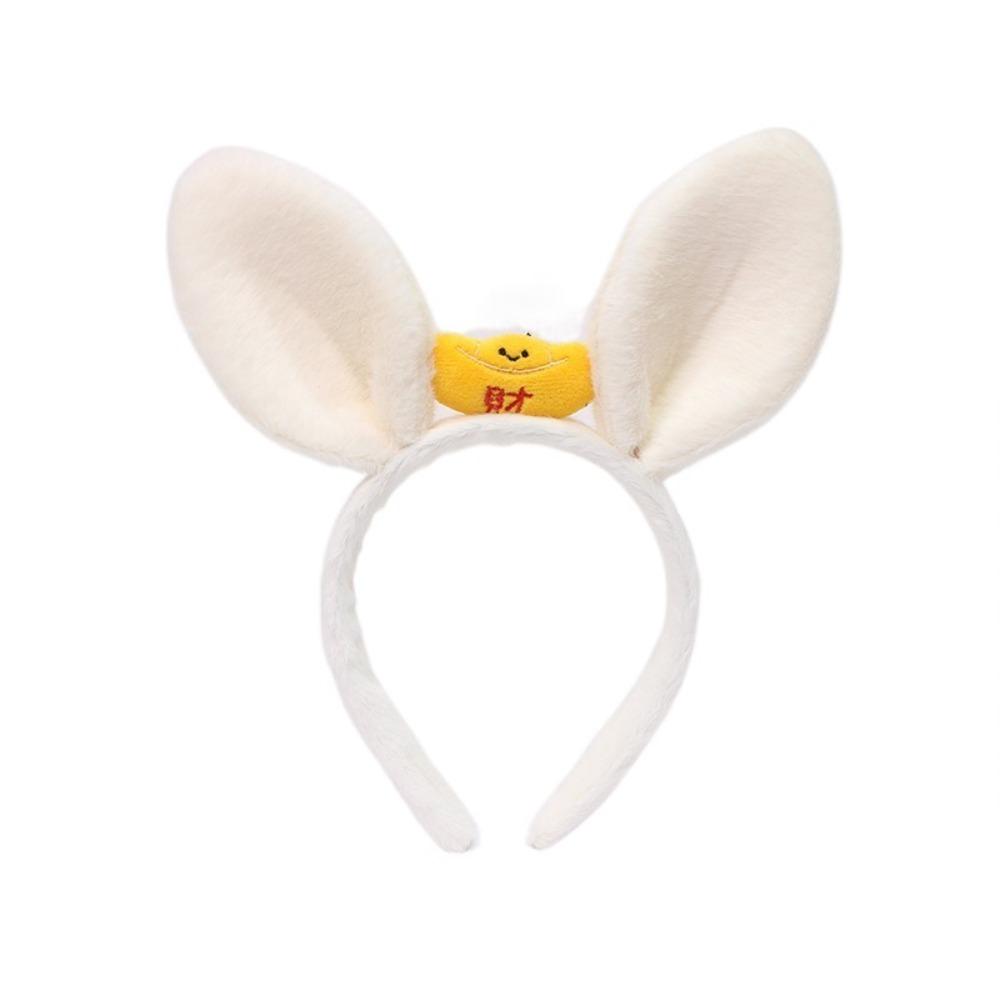 Pony Horse Hair Hoop Mascot Plush Horse Headband Creative New Year Headband  Party Decoration