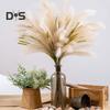 Fake Reed Grass Long-lasting Fade-resistant Realistic Artificial Pampas Grass for Home Wedding Decoration
