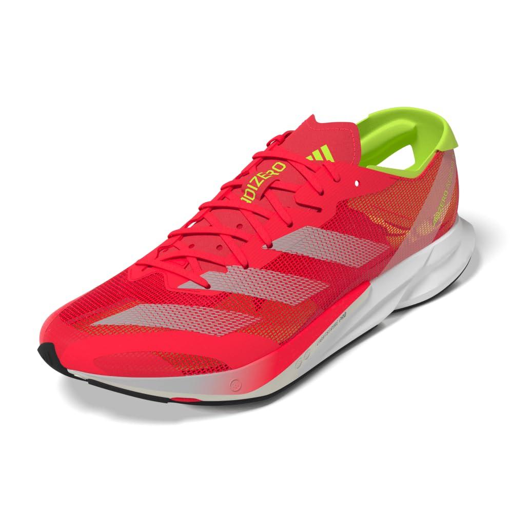 Adidas Adizero Japan 8 MDF87 Running Lucid Lemon Size Cm Men's Shoes, Red/Grey Two/Lucid (JS3219), 28.0