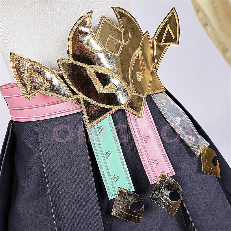 Genshin Impact Varesa Cosplay Costume Adult Carnival Uniform Anime Halloween Party Costumes Masquerade Women Game
