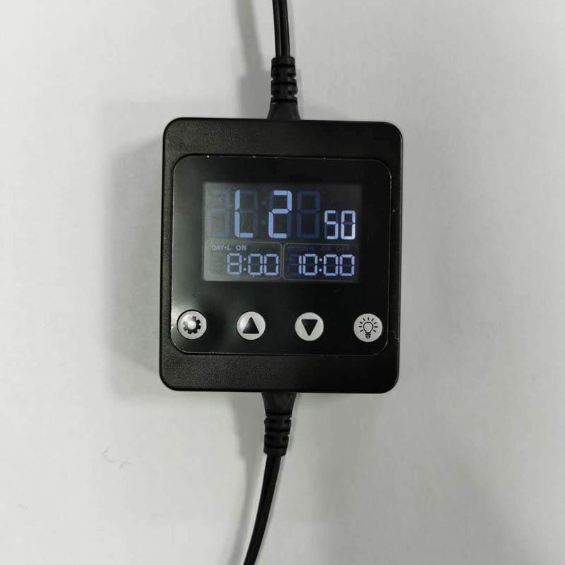 N96R New Aquarium LED Light Controller Dimmer Modulator With LCD Display For Fish Tank Intelligent Timing Dimming System 3