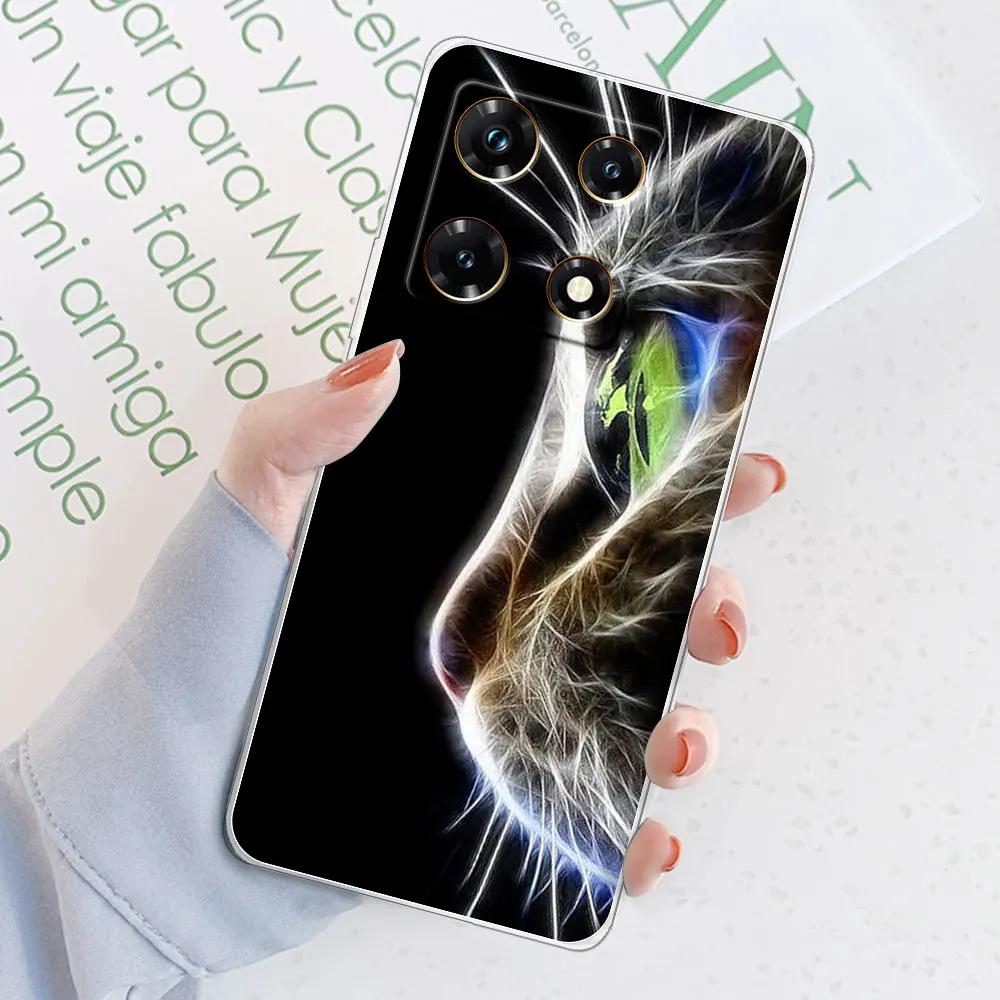 Чехол-бампер для Infinix Note 30 Для Infinix Note 30 Pro Fundas Прозрачный Мягкий Силиконовый Чехол для Телефона Для Infinix Note 30 4G 5G 30i Coque