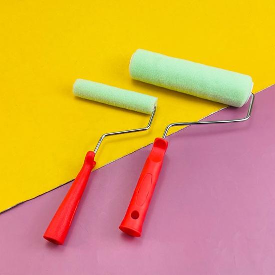 Yousheng Paint Roller with Frame DIY Home Decorating House Painting Roller Living Room Kitchen Bedroom Wall Painting Brush Tools