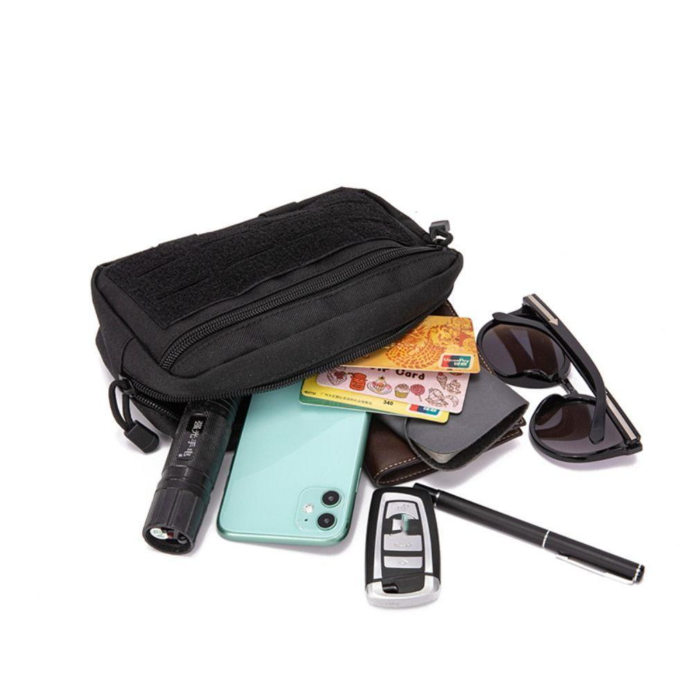 Nylon Men Molle Pouch Multifunctional Climbing Belt Bag Wallet Magazine Bag Hiking